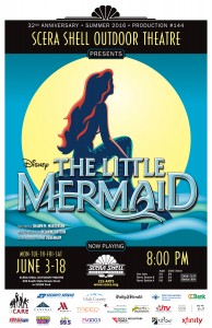 Playbill for Disney's THE LITTLE MERMAID