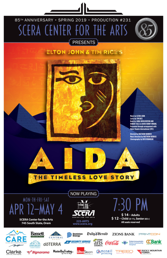 AIDA Musical SCERA Center for the Arts