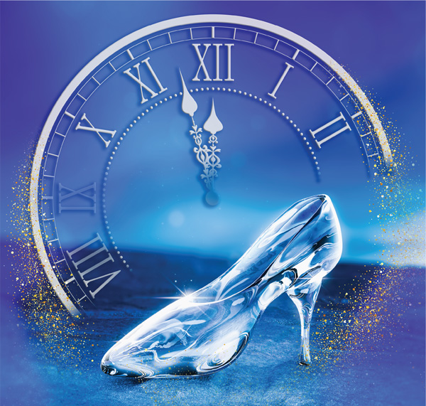 Cinderella Glass Slipper - Disney Wallpaper